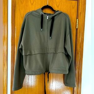 Scotch & Soda green hoodie